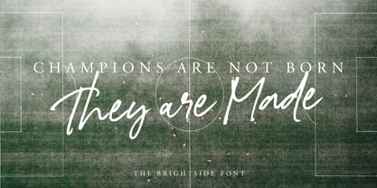 The Brightside Font Poster 8
