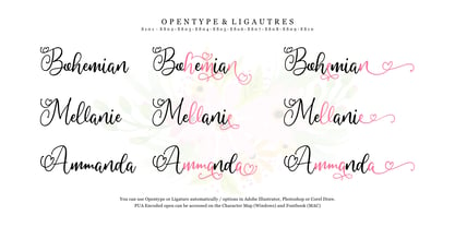 My Lovely Font Poster 4