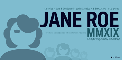 Jane Roe Fuente Póster 9