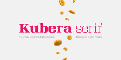 Kubera Serif Font Poster 1