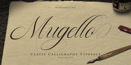 Mugello Font Poster 10