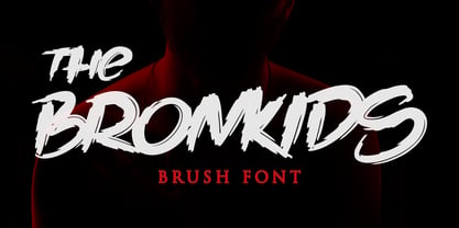 The Bronkids Font Poster 9