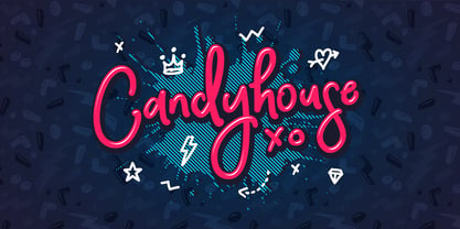 Candyhouse Font Poster 7