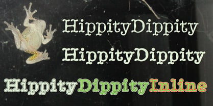 HippityDippity Fuente Póster 1