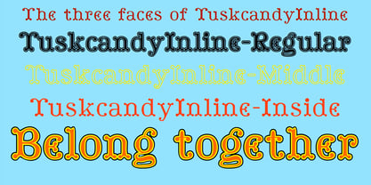 Tuskcandy fuente Póster 5