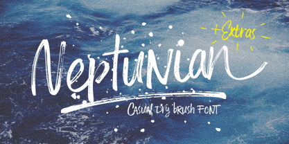 Neptunian Font Poster 10