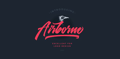 Airborne Font Poster 7