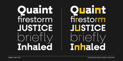 Fractul Font Poster 7