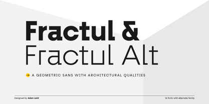 Fractul Font Poster 15