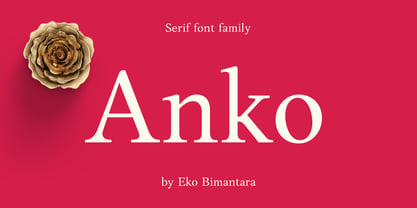 Anko Font Poster 11