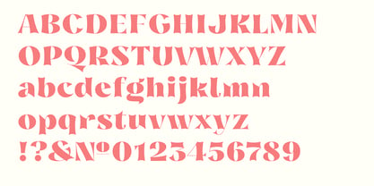 Nazare Exuberant Font Poster 3