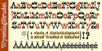 WyomingStrudel Font Poster 3