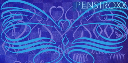 Penstroxx Font Poster 1