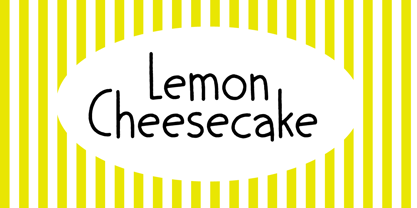 Joking Lemon Font Poster 7