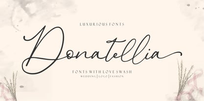 Donatellia Font Poster 1