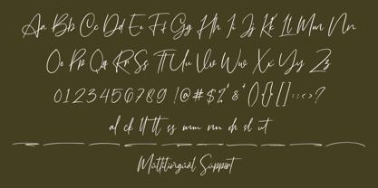 My Autumn Font Poster 6