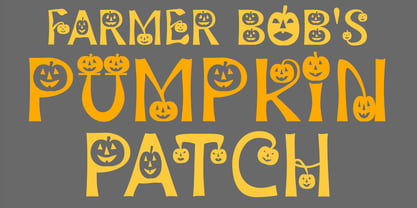 HeyPumpkin Font Poster 5