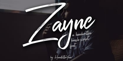 Zayne Font Poster 1