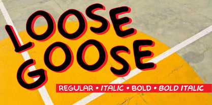 LF Loose Goose Font Poster 1