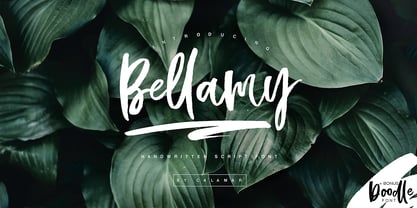 Bellamy Font Poster 1