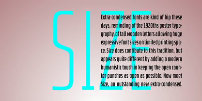 Size Font Poster 1