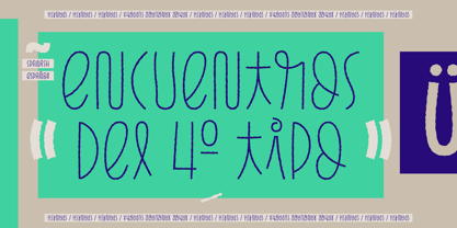 Pasto Font Poster 13