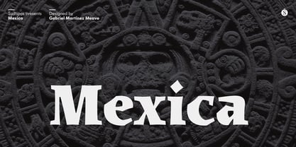 Mexica Font Poster 15