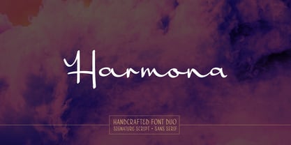 Harmona Font Poster 10