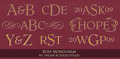 MFC Ruse Monogramme Police Poster 6