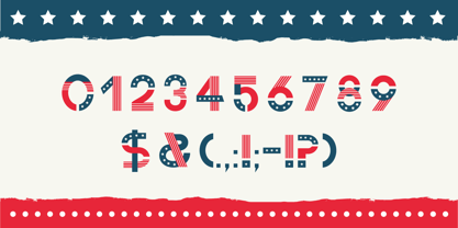 America Font Poster 3