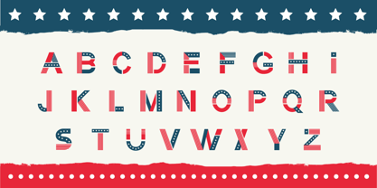 America Font Poster 2