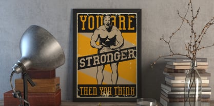 Bodybuilder Police Poster 5