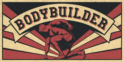 Bodybuilder Police Poster 10