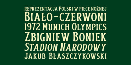 Obsypac Font Poster 5