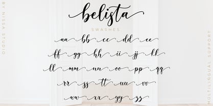 Belista Font Poster 1