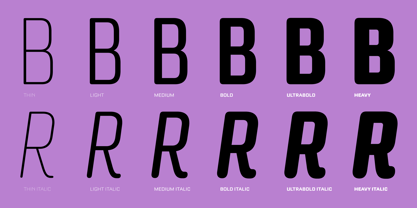 Bourgeois Rounded Font Poster 2