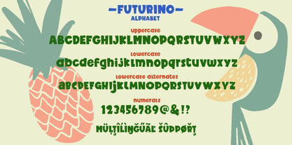 Futurino Font Poster 1