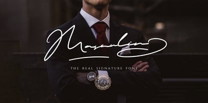 Masculin Font Poster 7