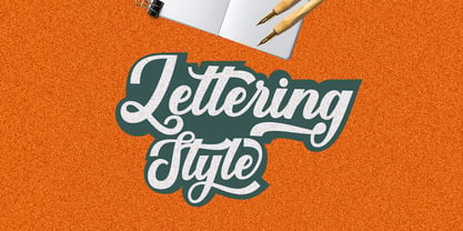 Austine Script Font Poster 2