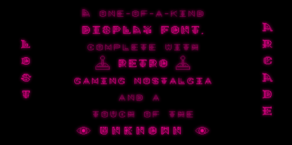 Lost Arcade Font Poster 7