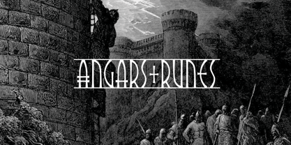 Angars Runes Fuente Póster 1