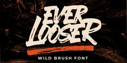 Ever Looser Font Poster 14