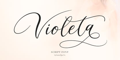 Violeta Font Poster 11