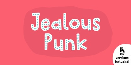Punk jaloux Police Affiche 8