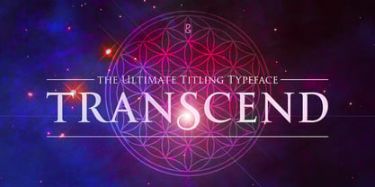 Transcend Font Poster 1