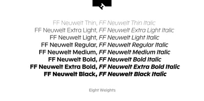 FF Neuwelt Font Poster 2
