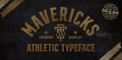 Mavericks Font Poster 1