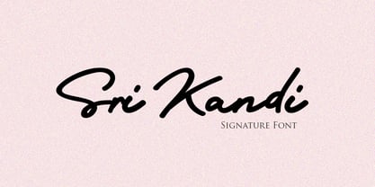 Sri Kandi Font Poster 6