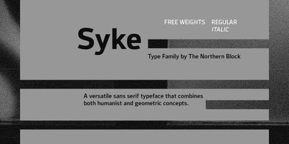 Syke Font Poster 1