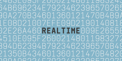 Realtime Font Poster 1